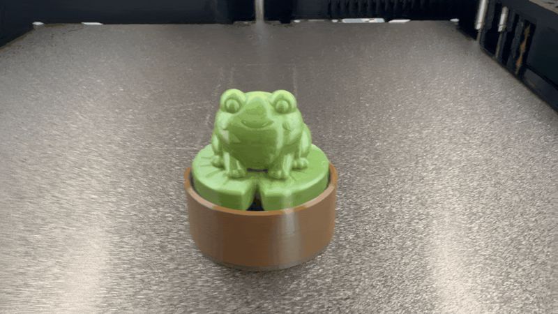 Adorable Kawaii Frog Lily Clicker Fidget