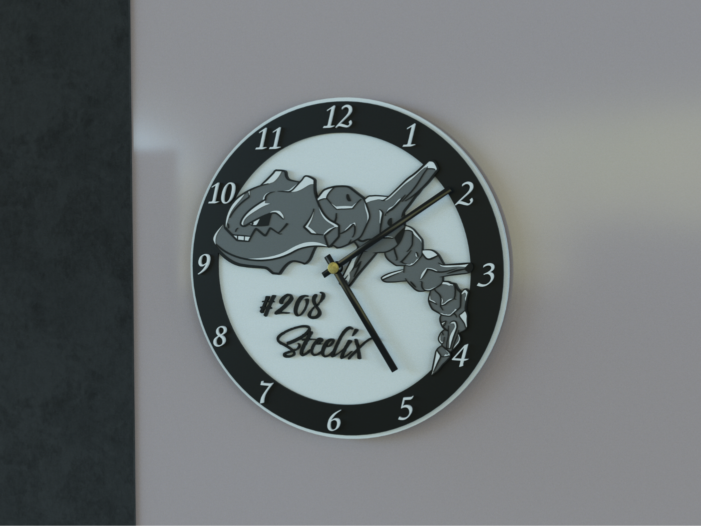 Steelix Stahlos Pokemon Uhr
