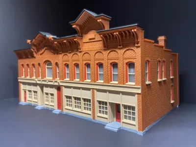 The Joyce Buildings 1865, HO Scale