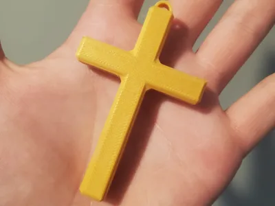 Cross Keychain