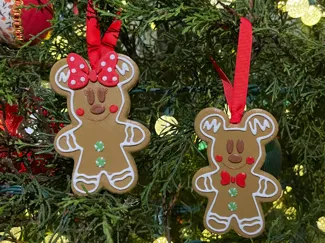 Mickey & Minnie Gingerbread - Christmas Decoration