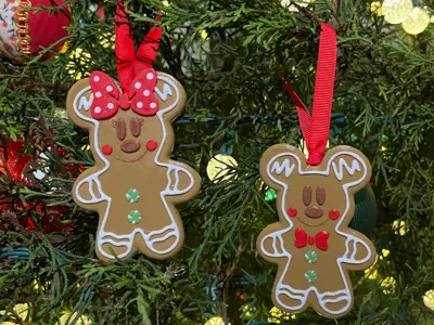 Mickey & Minnie Gingerbread - Christmas Decoration