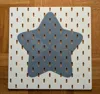 Two-colored with star pattern