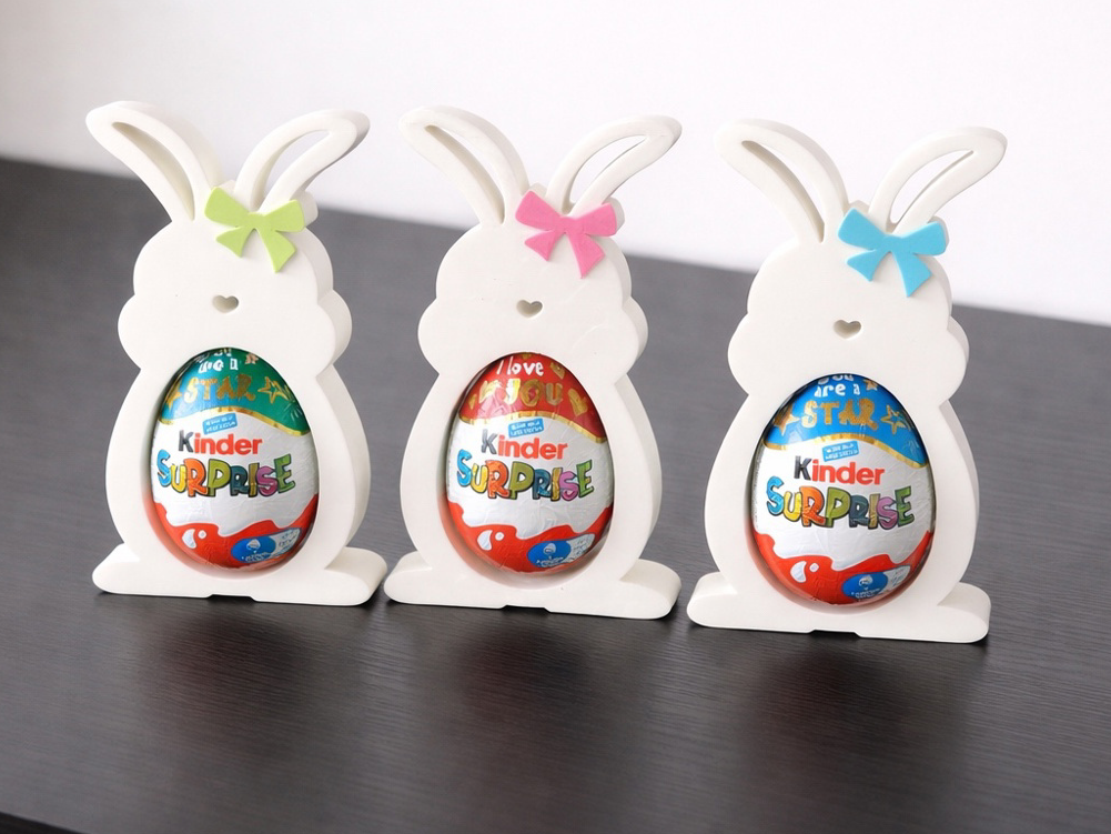 Easter Bunny Egg Holder - Fits Kinder Egg