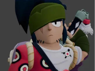 Chaveiro Kenji - Brawl Stars