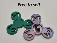 Fidget spinner meme « 67 » — photo 2