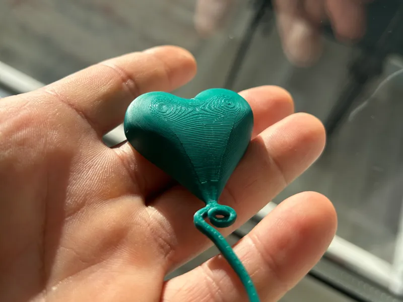 Floating Heart Balloon Magnet Remix