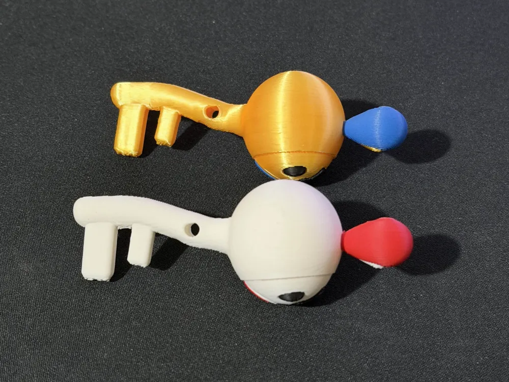 Klefki Keychain NO AMS - Free 3D Print Model - MakerWorld
