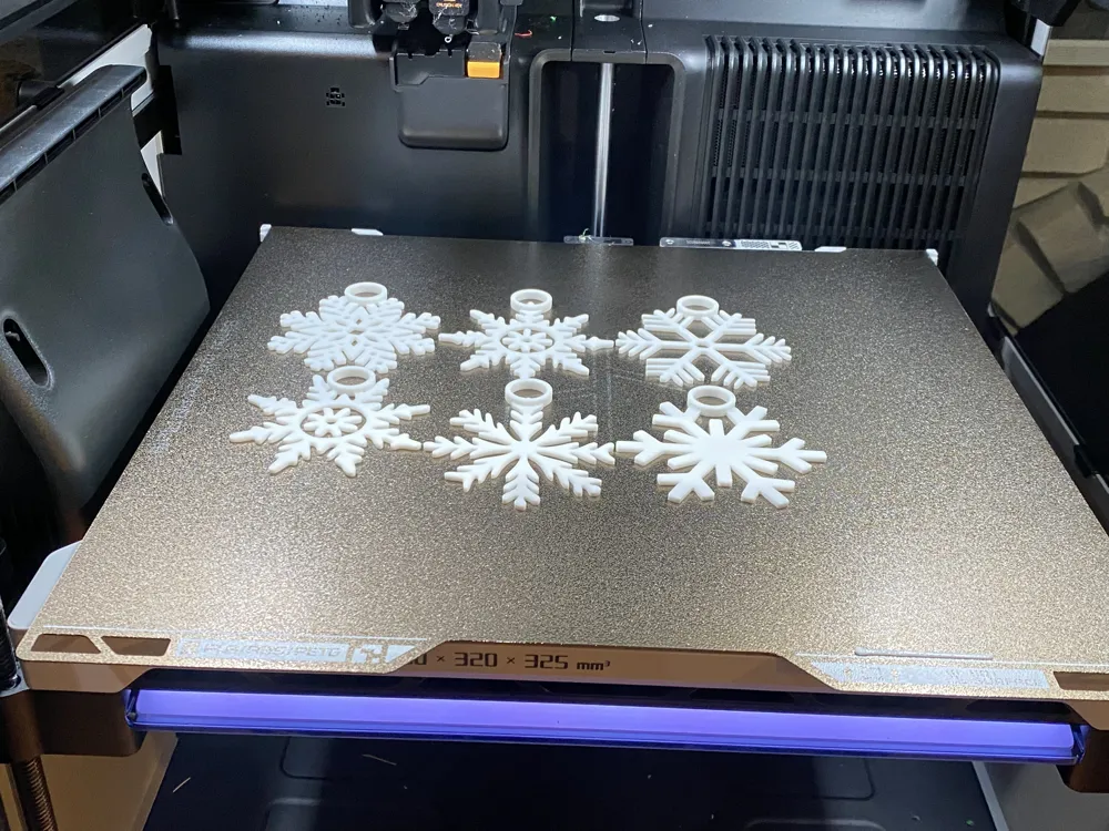 Snowflake Ornaments by Jim Larsen MakerWorld: Download Free 3D Models