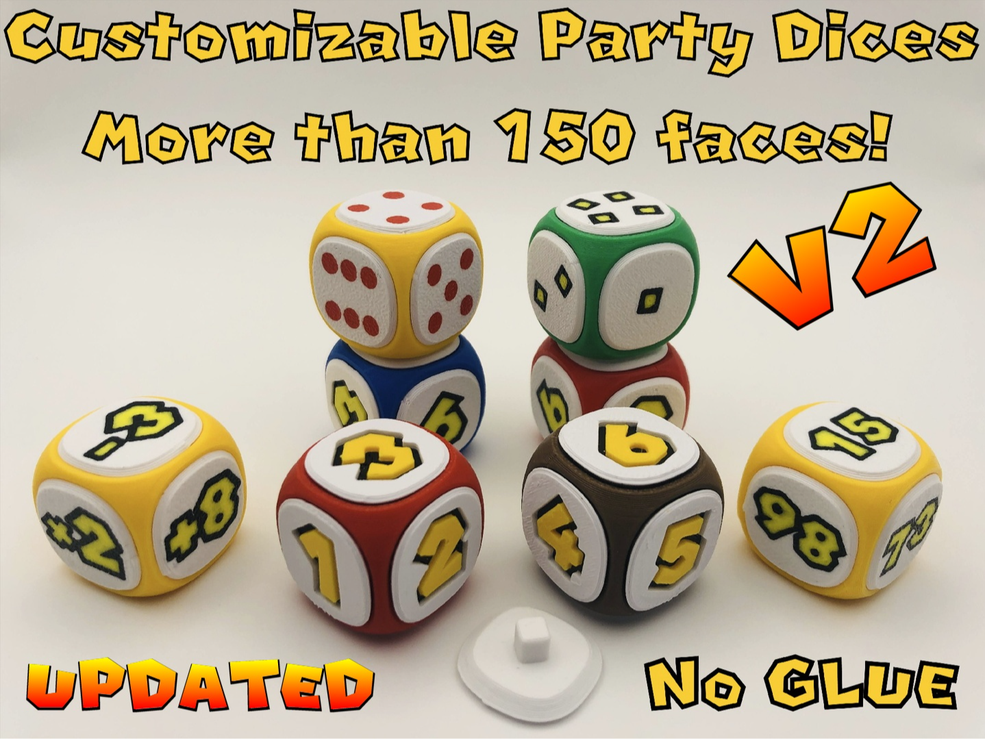 Mario Party Dice NEW Version 