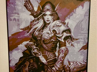 Sylvanas WoW Hueforge