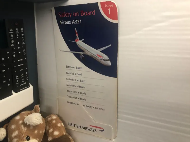 Plane card holder