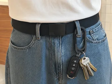 Clip o pieza de sujeción: MonoClip: Minimalist Compliant EDC Carabiner (PiP) — vista de referencia 5
