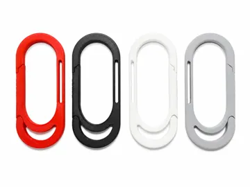 Clip o pieza de sujeción: MonoClip: Minimalist Compliant EDC Carabiner (PiP) — vista de referencia 3