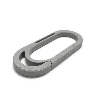 Clip o pieza de sujeción: MonoClip: Minimalist Compliant EDC Carabiner (PiP) — vista de referencia 4