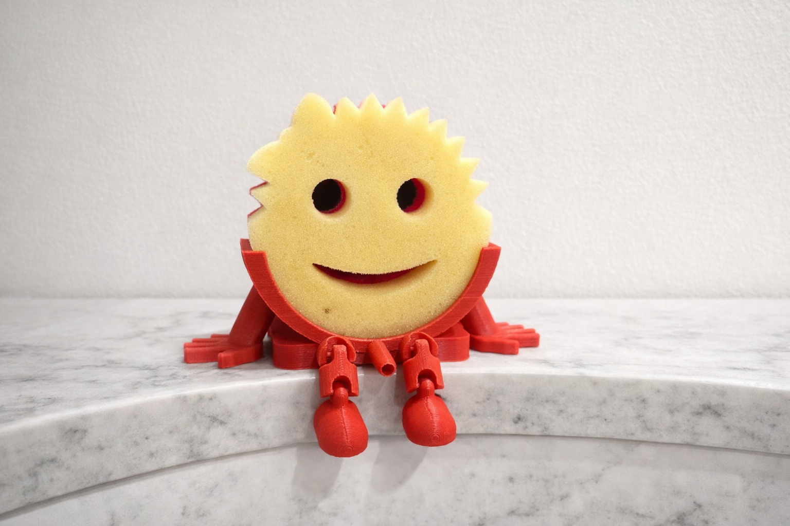 Miniatura 2 do modelo 3D Scruby McScrubface - Scrub Daddy Holder