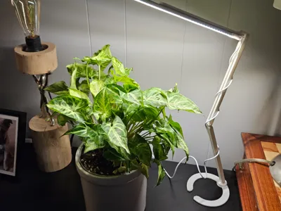 LED light articulating arm stand