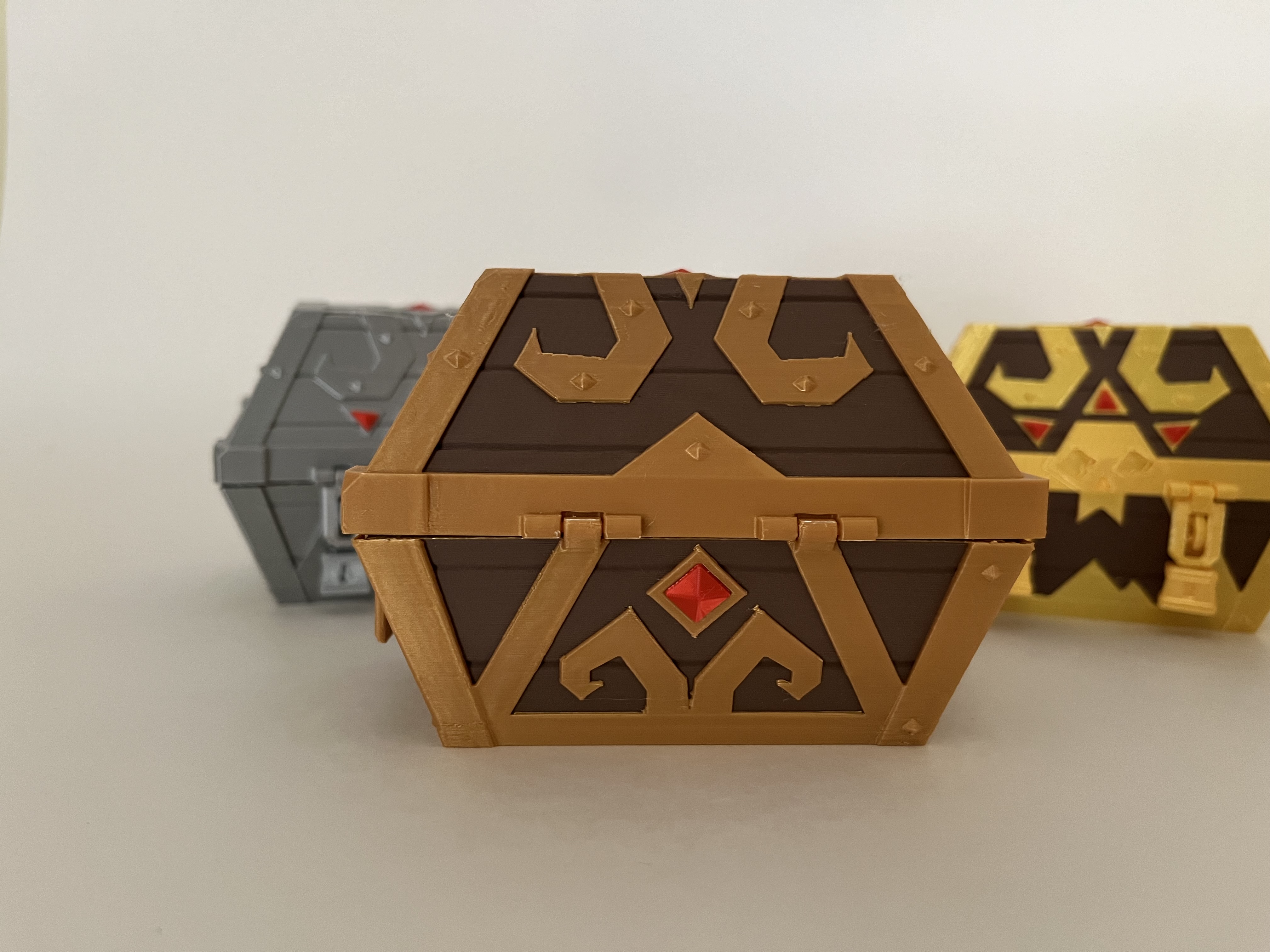 Miniatura 1 do modelo 3D Captain’s Treasure Chest