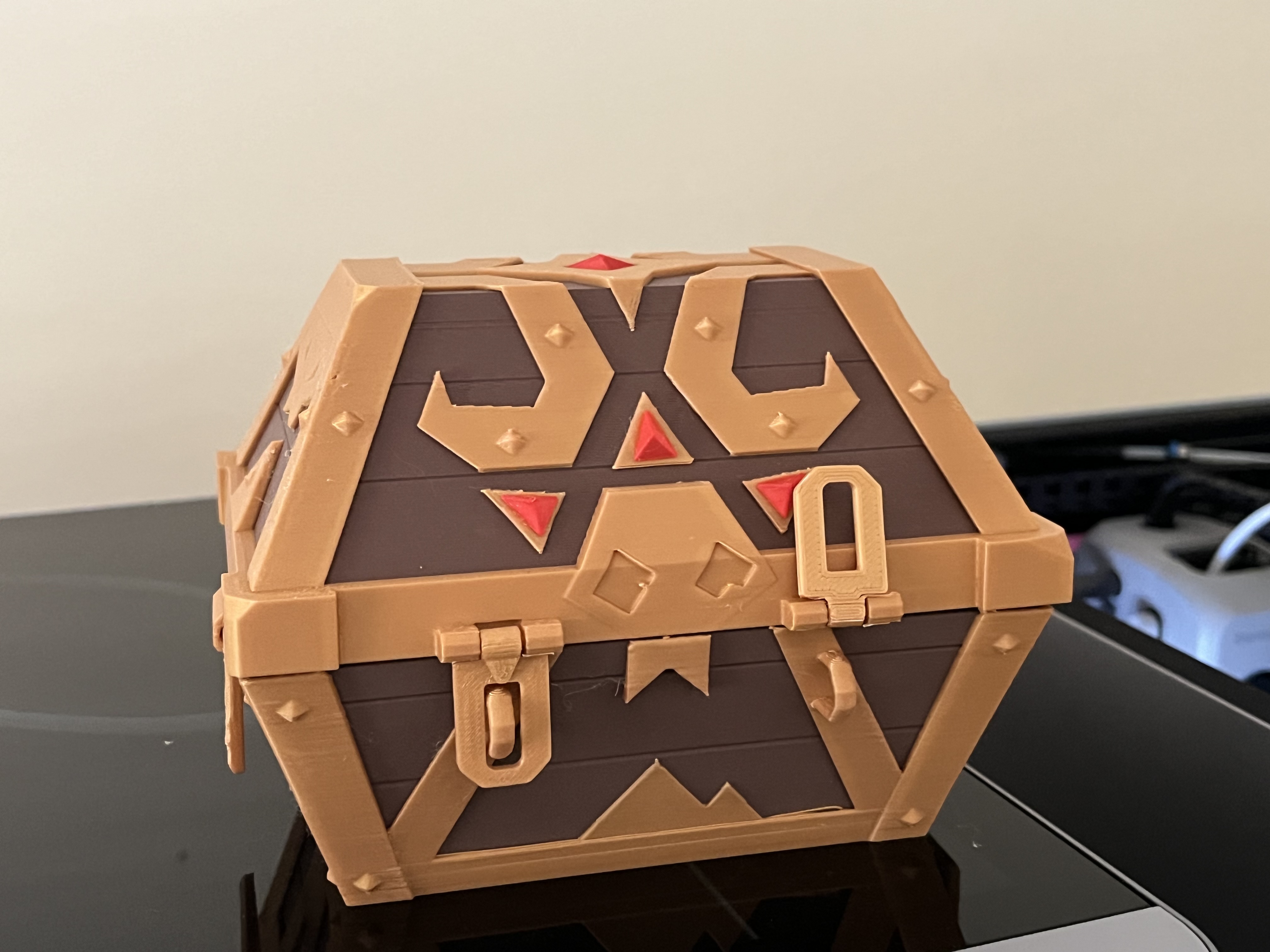 Miniatura 2 do modelo 3D Captain’s Treasure Chest