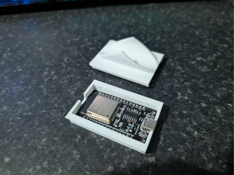 ESP 32 WLED Box 21.5mm Pipe