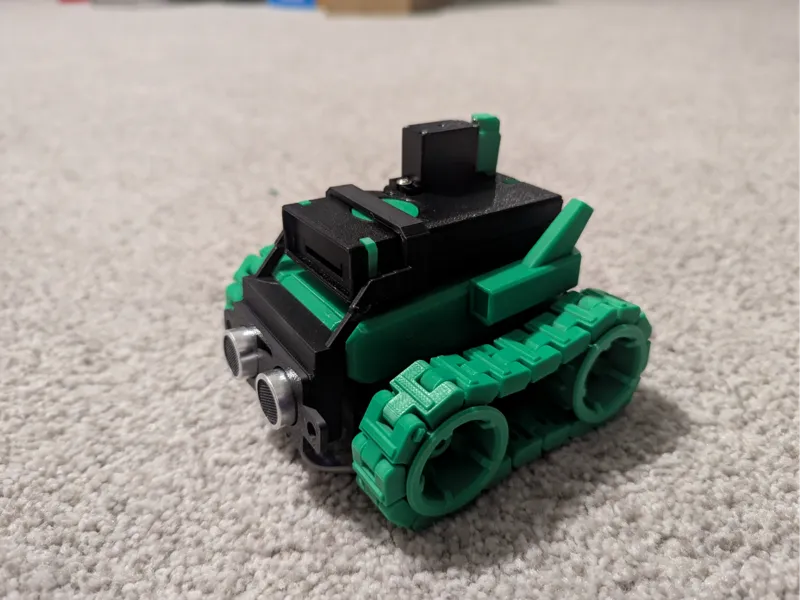 Ultrasonic Sensor Mount for CyberBrick Mini T