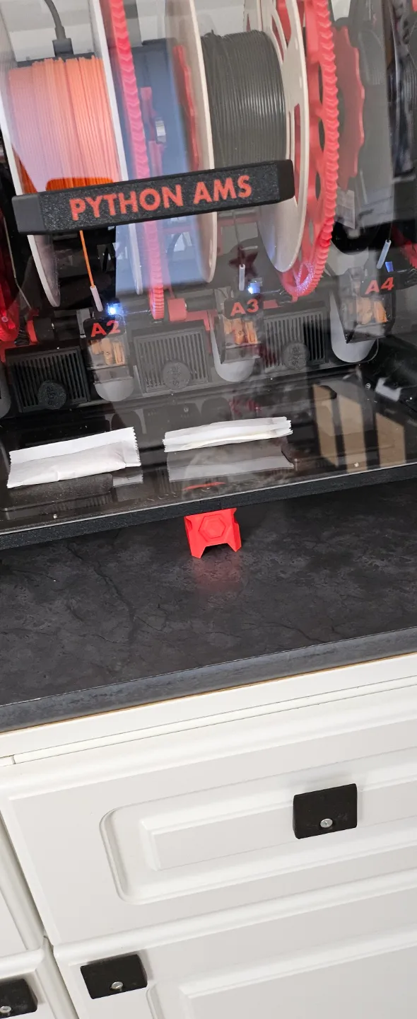 python ams enclosure upright stand by h0licede - MakerWorld