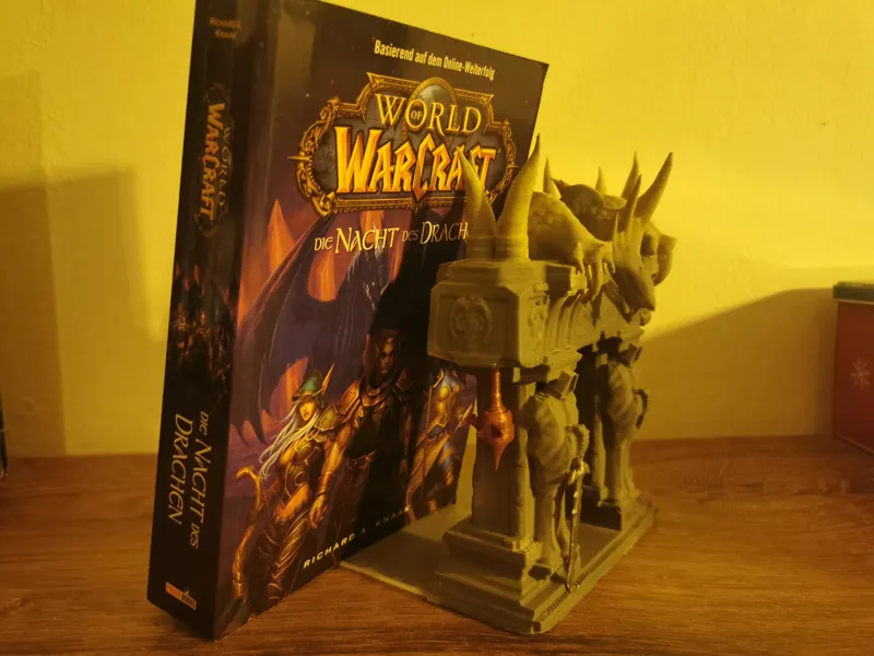 WoW Dark Portal Buchstütze 