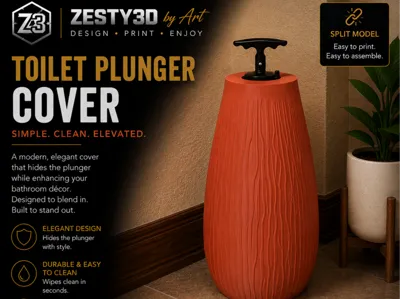 Toilet Plunger Cover