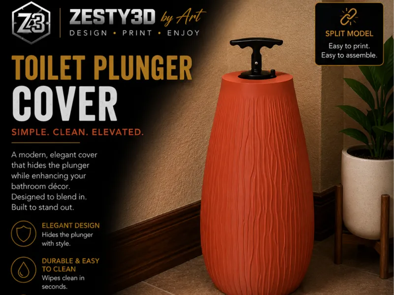 Toilet Plunger Cover