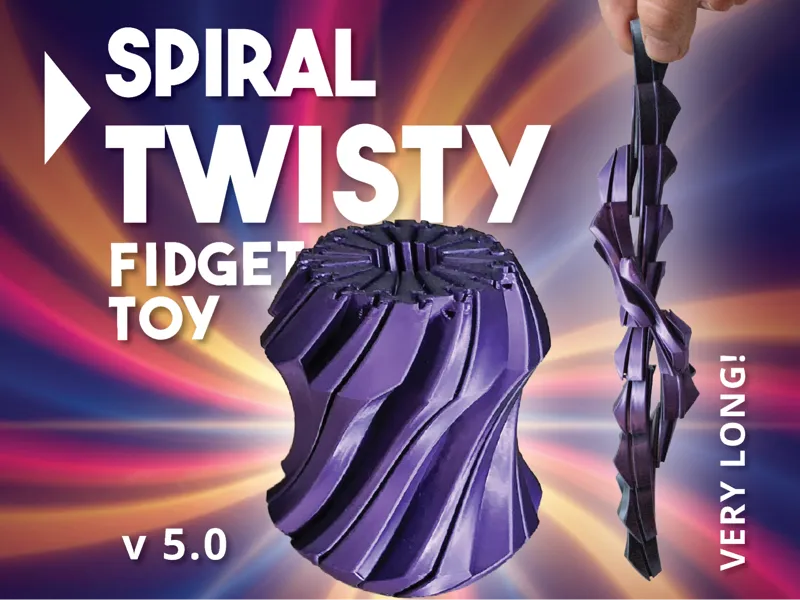 Twisty Spiral Fidget Toy - v5