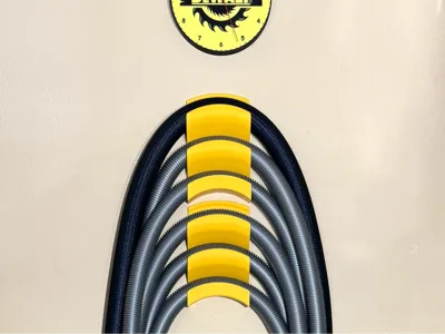 50 mm (2 in) Vacuum Hose Hanger - Wall Mount Rack