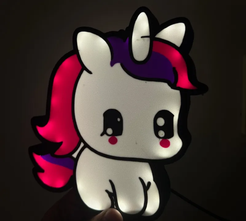 Chibi Unicorn Lightbox
