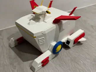 Gundam White Base Deck Box