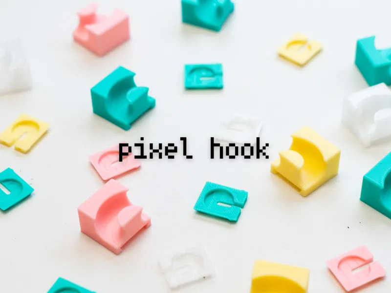 pixel hook - the modular wall hook system