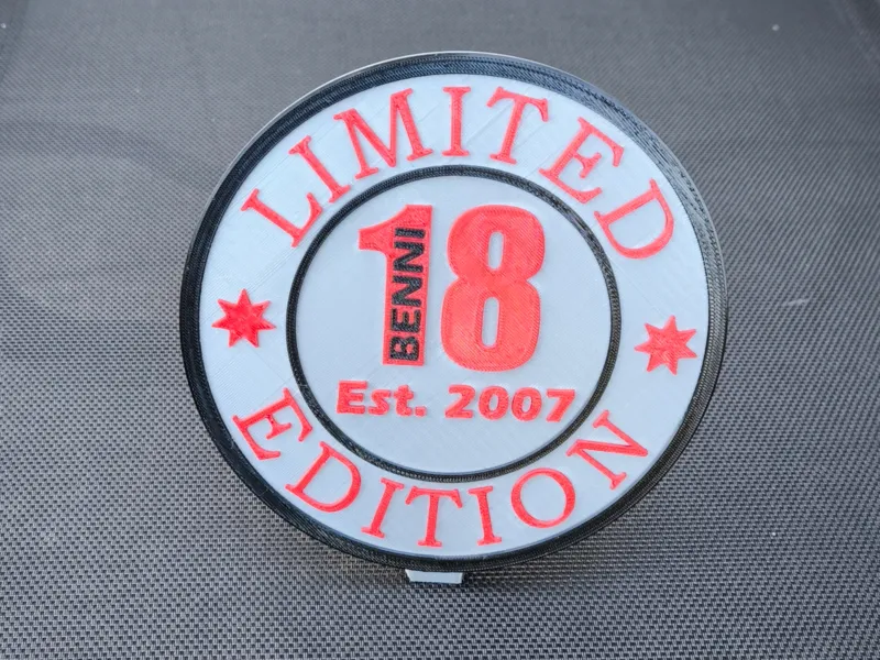 Exklusive Medaille - für Jubiläum personalisierbar