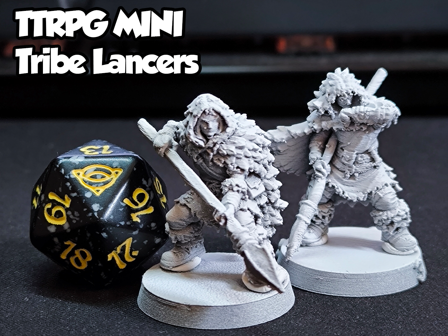 D&D Miniatures - Tribal Nomads - Lancers