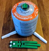 Support de réchaud à isobutane avec goupilles — photo 2