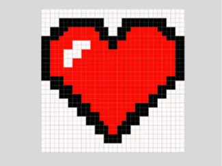 Minecraft Heart | valentines gift!