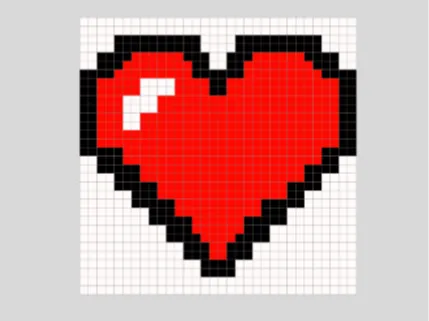 Minecraft Heart | valentines gift!