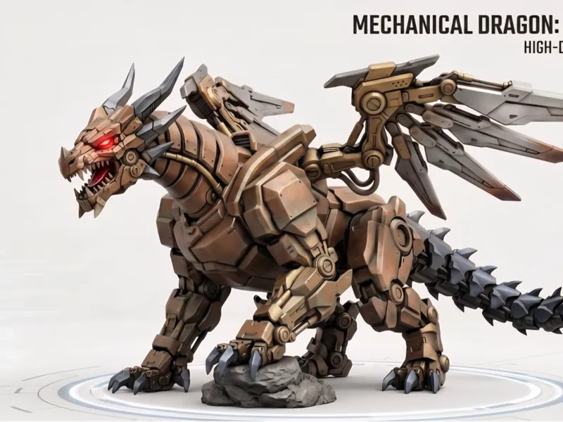 Ultimate  Mechanical Dragon - Mecha dragon