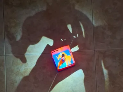 Naruto shadow lamp