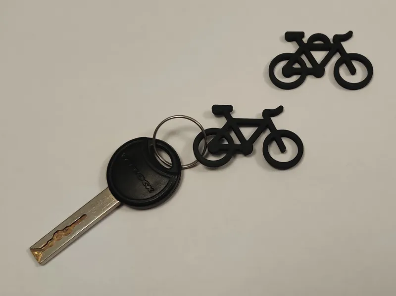 Bike keychain