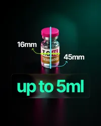 up to 5ml - 4 slots or 7 slots