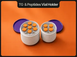 TG & Peptides Vial Holder