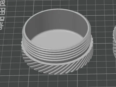 Threaded case