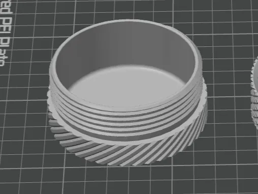 Threaded case