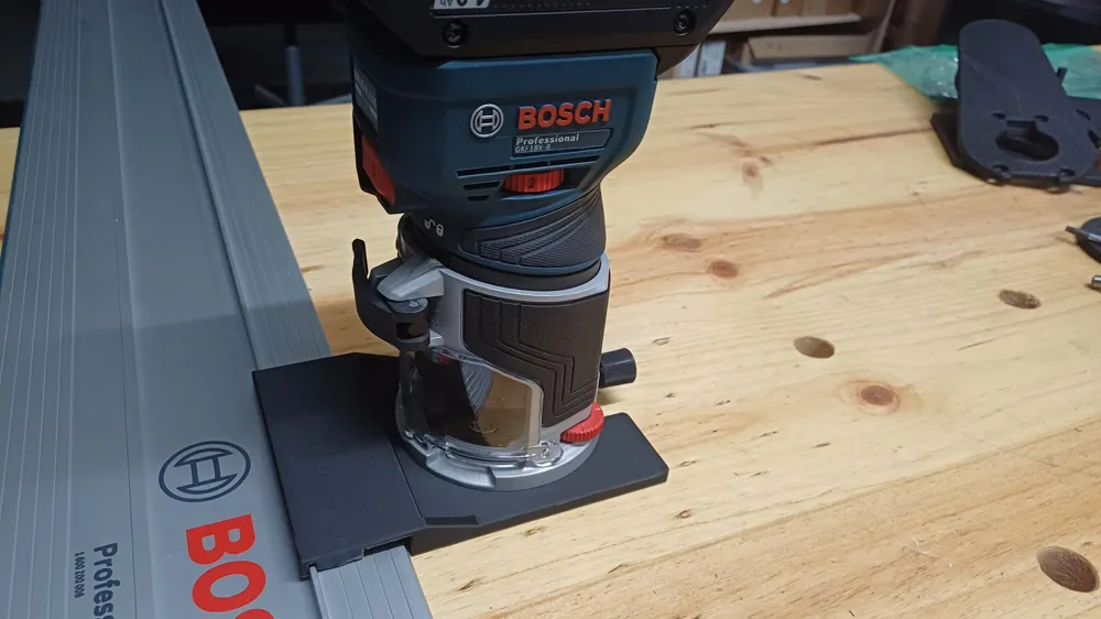 Bosch GKF 18V-8 Router Base for FSN - Free 3D Print Model - MakerWorld