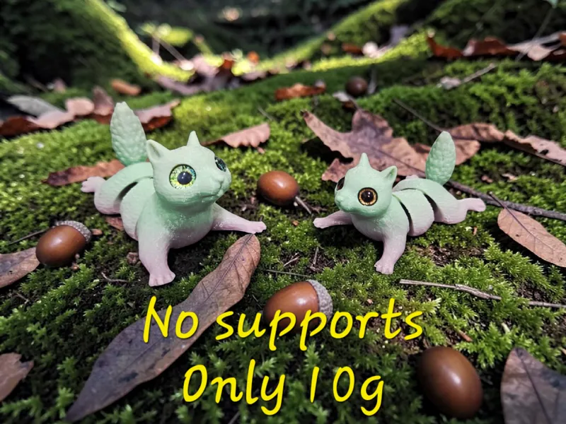 SC Flexi Squirrel - glass eye compatible