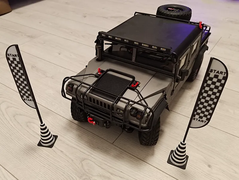 Start and Finish Posts for RC Cars