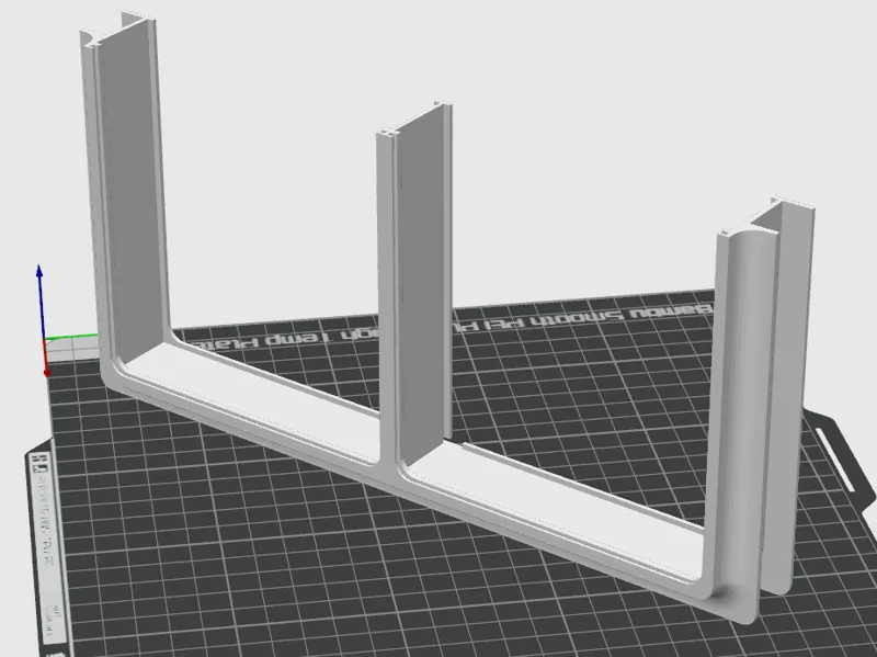 Fan frame | Lüfterrahmen 2x 120mm für 18mm Platten